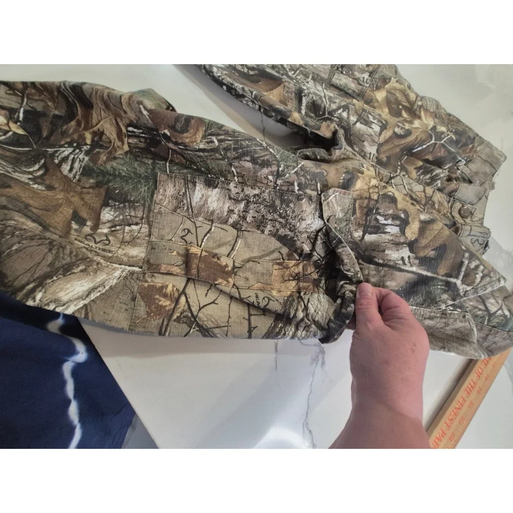 RedHead Mens‎ Realtree Camo Cargo Pants Ripstop Hunting Tactical Utility Size M